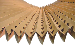 [FIL10001] Filtro cartón plisado marrón 100 10m2