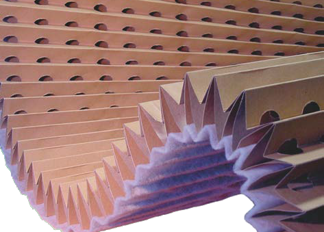 [FIL08001] Filtro cartón con manta marrón 1 x 8 mts.